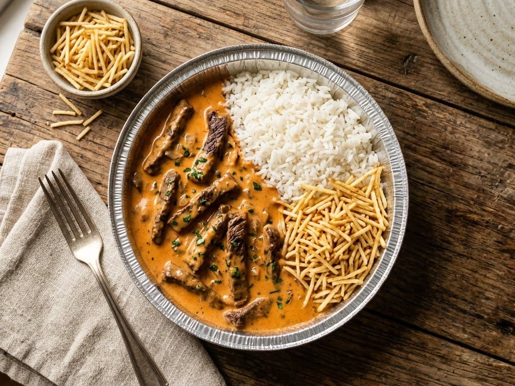 Strogonoff de Filé Mignon — Completo